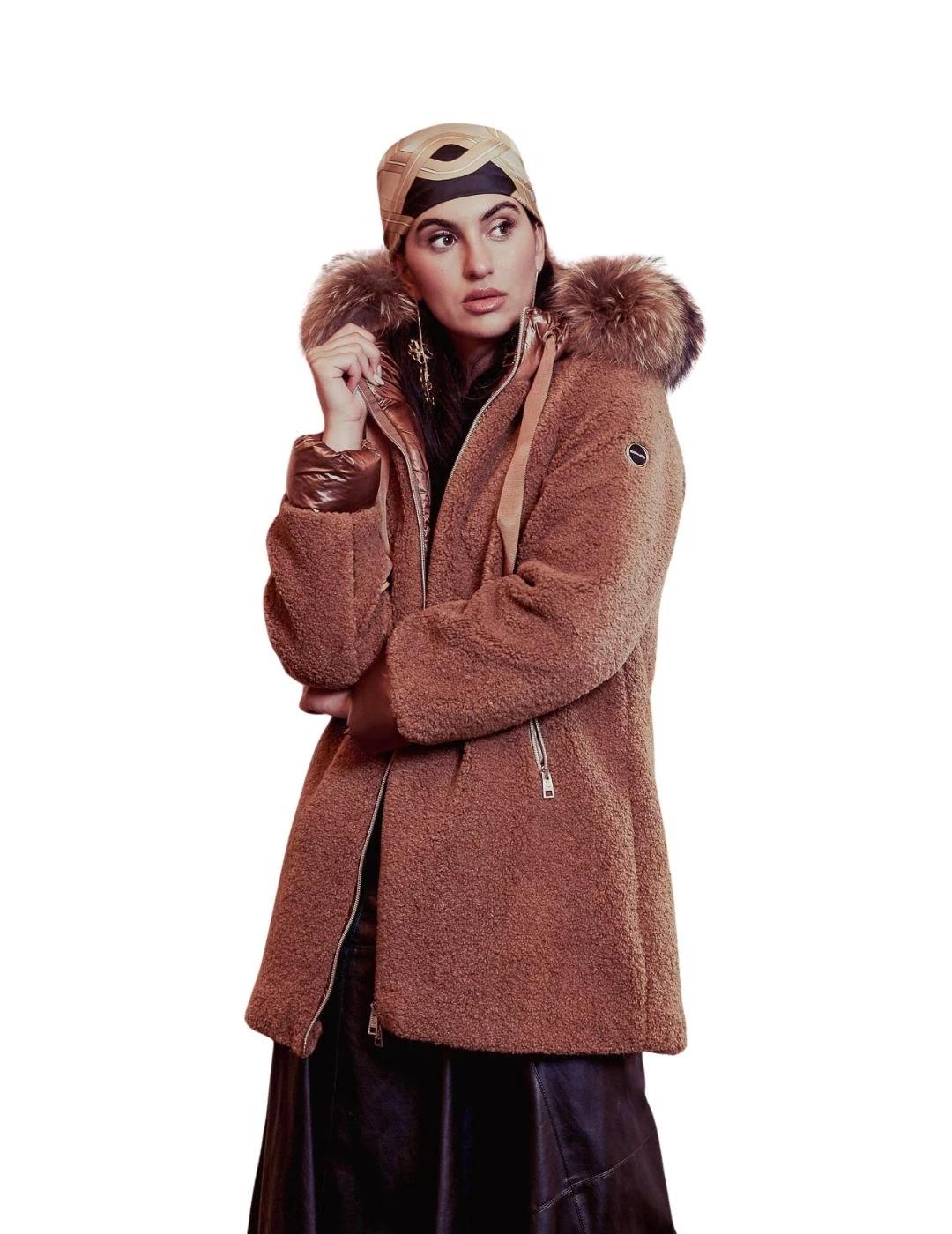 Donjaz Abrigo Brites Marrón