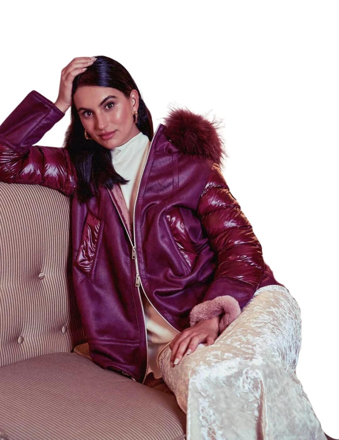 Donjaz Abrigo Diorella Granate