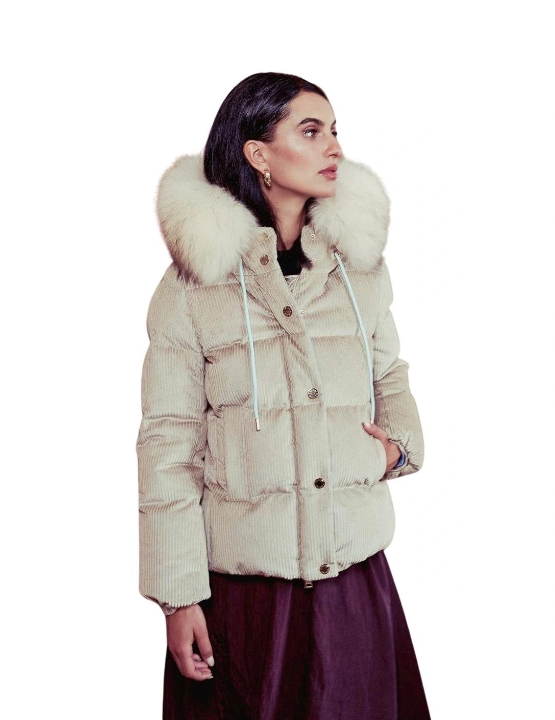 Donjaz Abrigo Eigua Beige