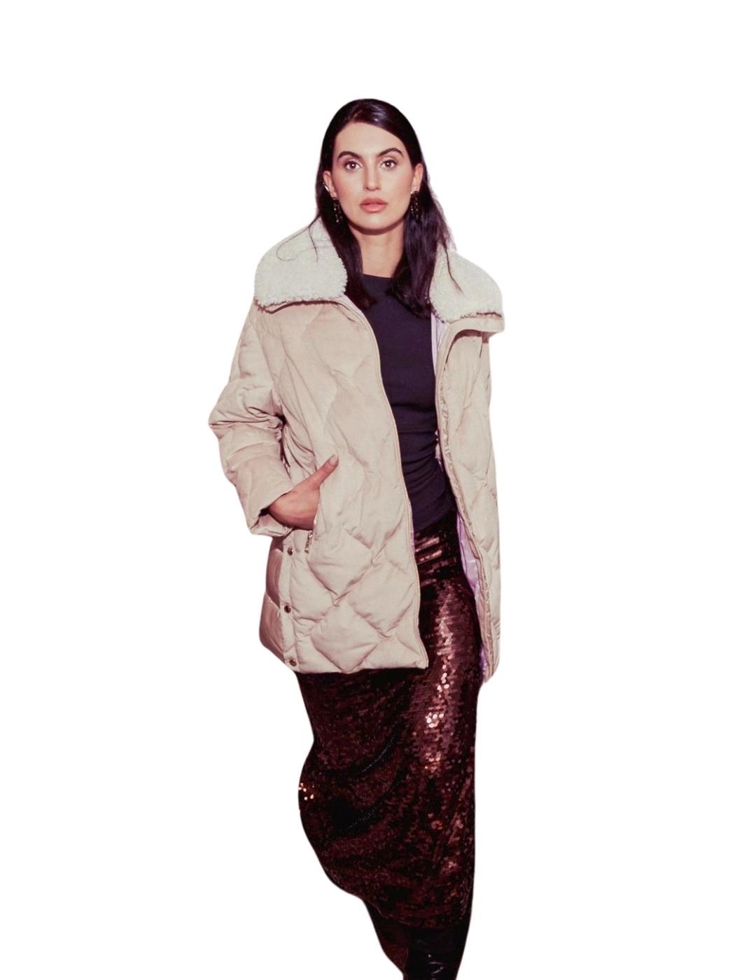 Donjaz Abrigo Elora Beige