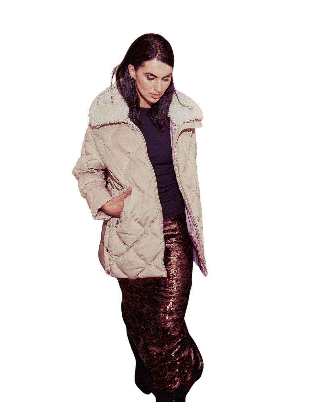 Donjaz Abrigo Elora Beige