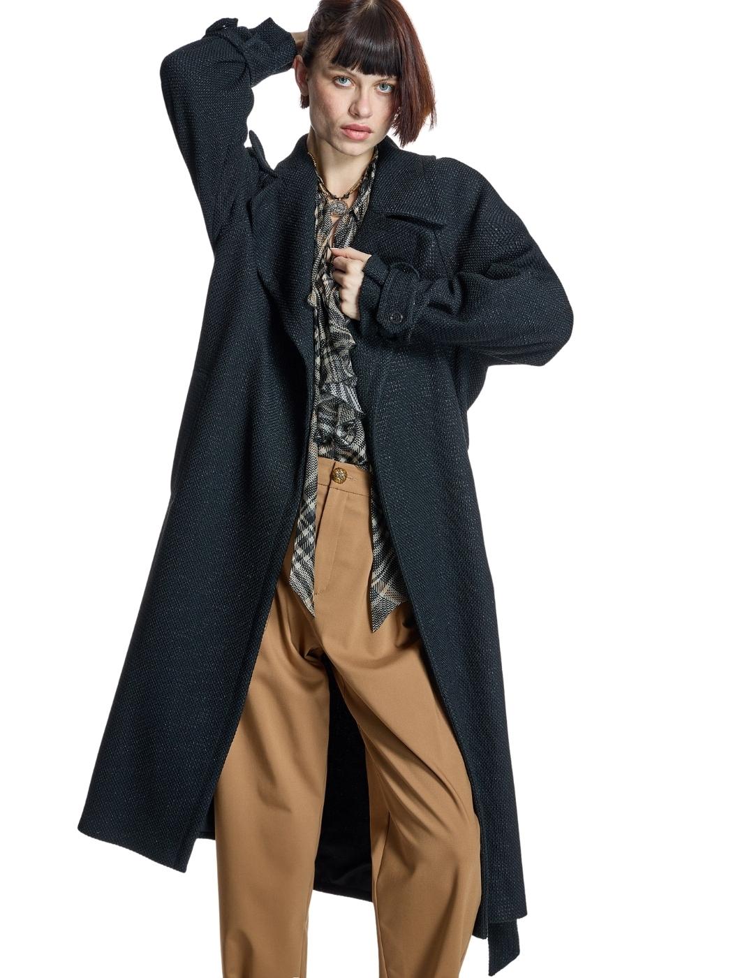 Alba Conde Blusa de gasa de cuadros