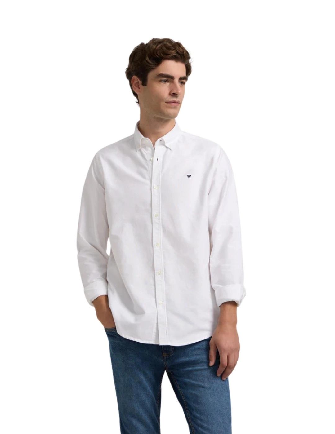 Silbon Camisa Sport Oxford Regular Fit Blanca