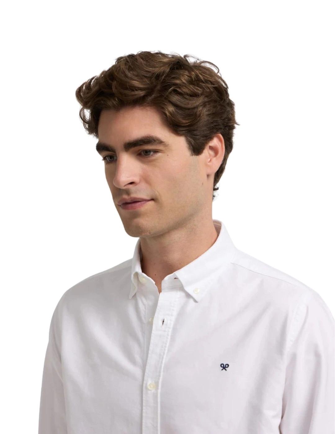 Silbon Camisa Sport Oxford Regular Fit Blanca