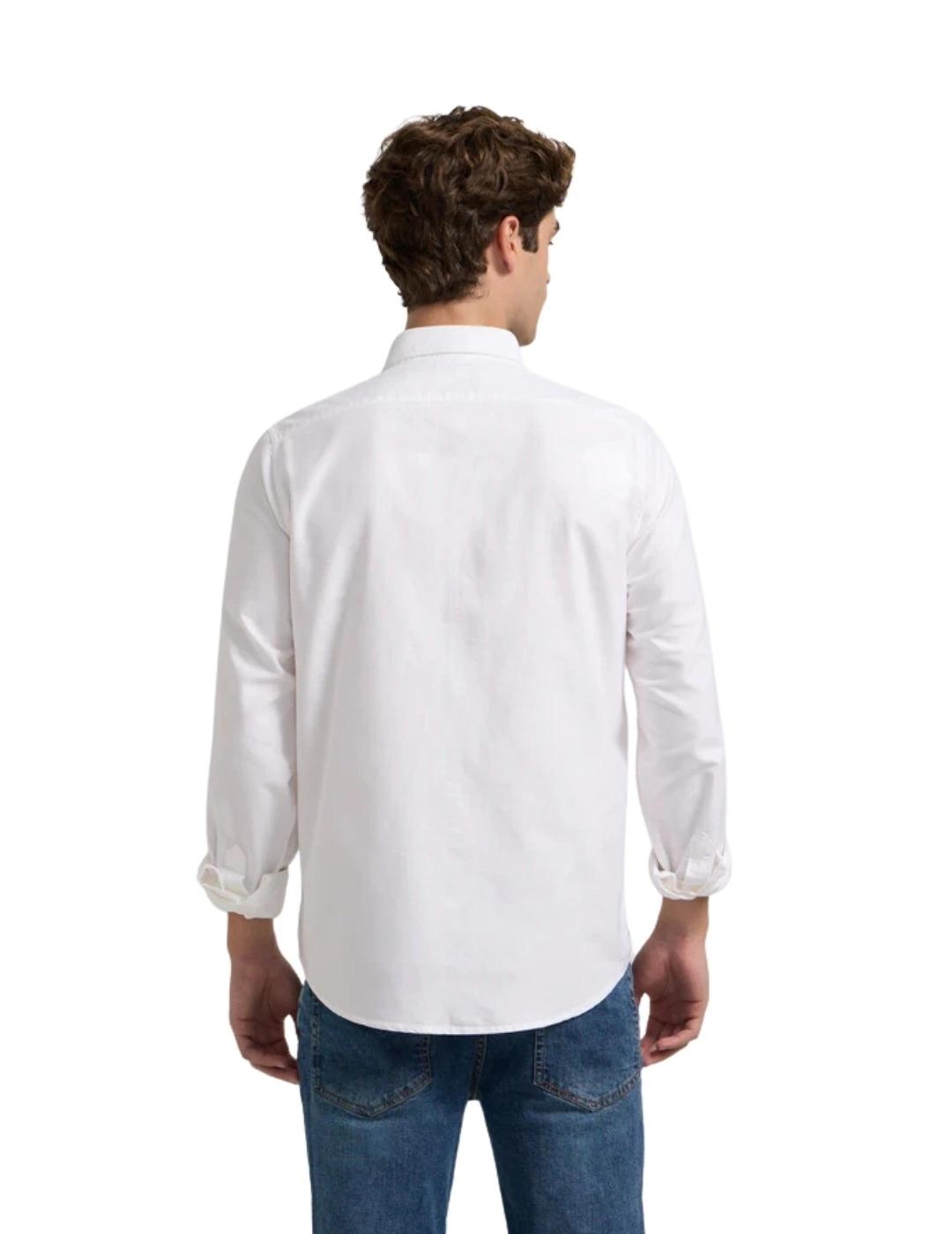 Silbon Camisa Sport Oxford Regular Fit Blanca