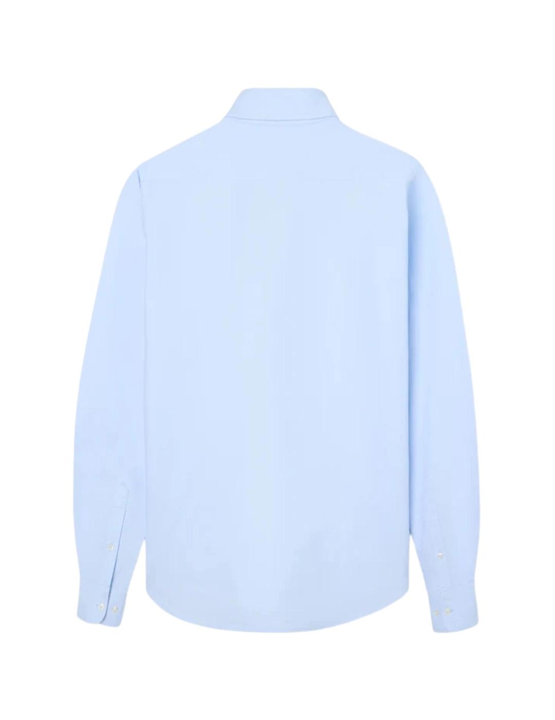 Silbon Camisa Sport Oxford Regular Fit Celeste
