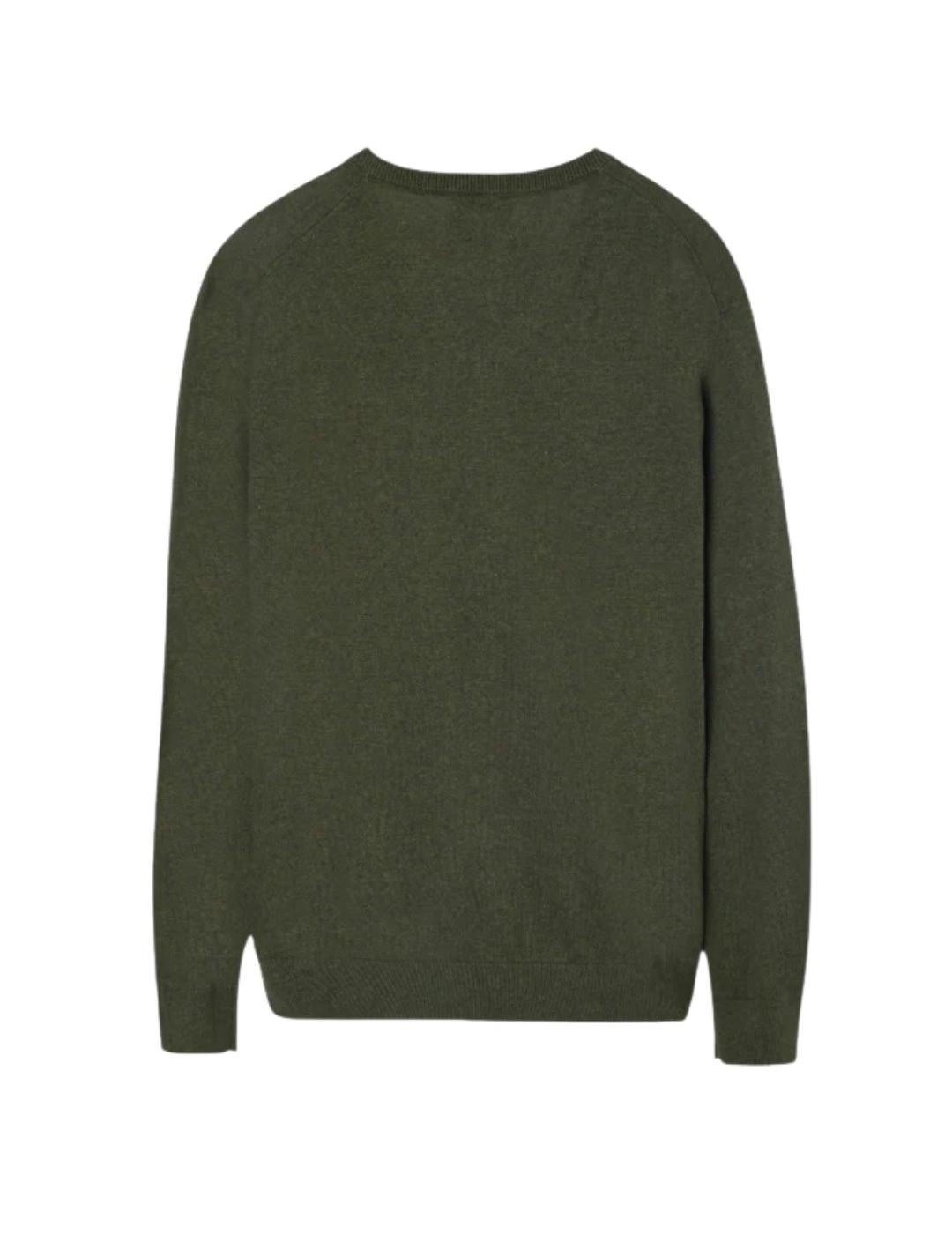 Silbon Jersey Classic Cuello Pico Verde