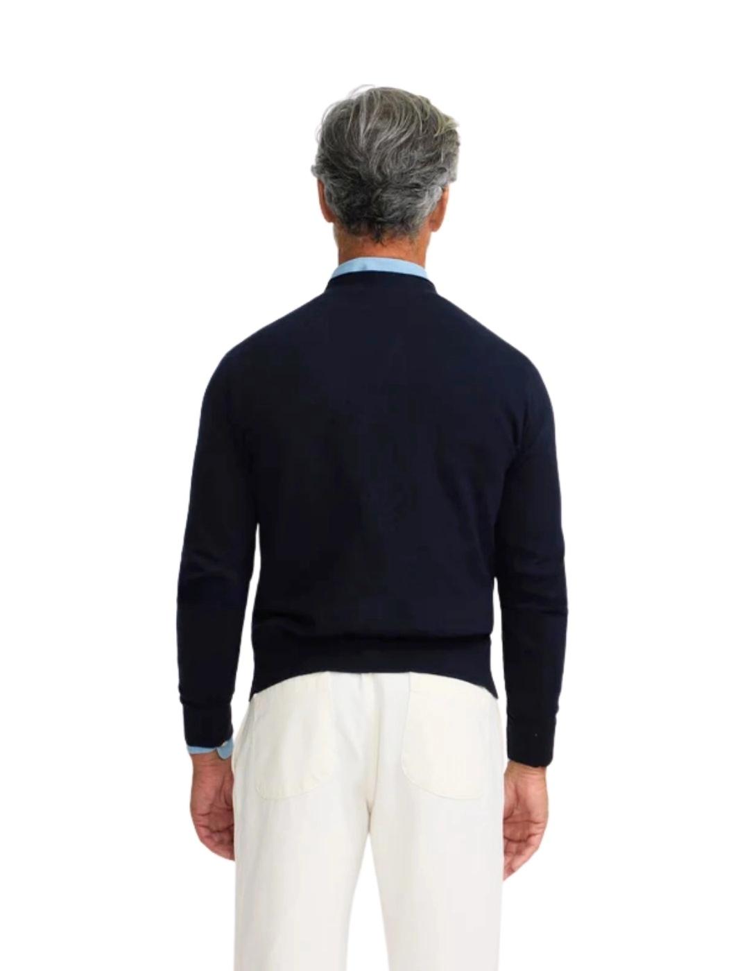 Silbon Cárdigan Classic Azul Marino