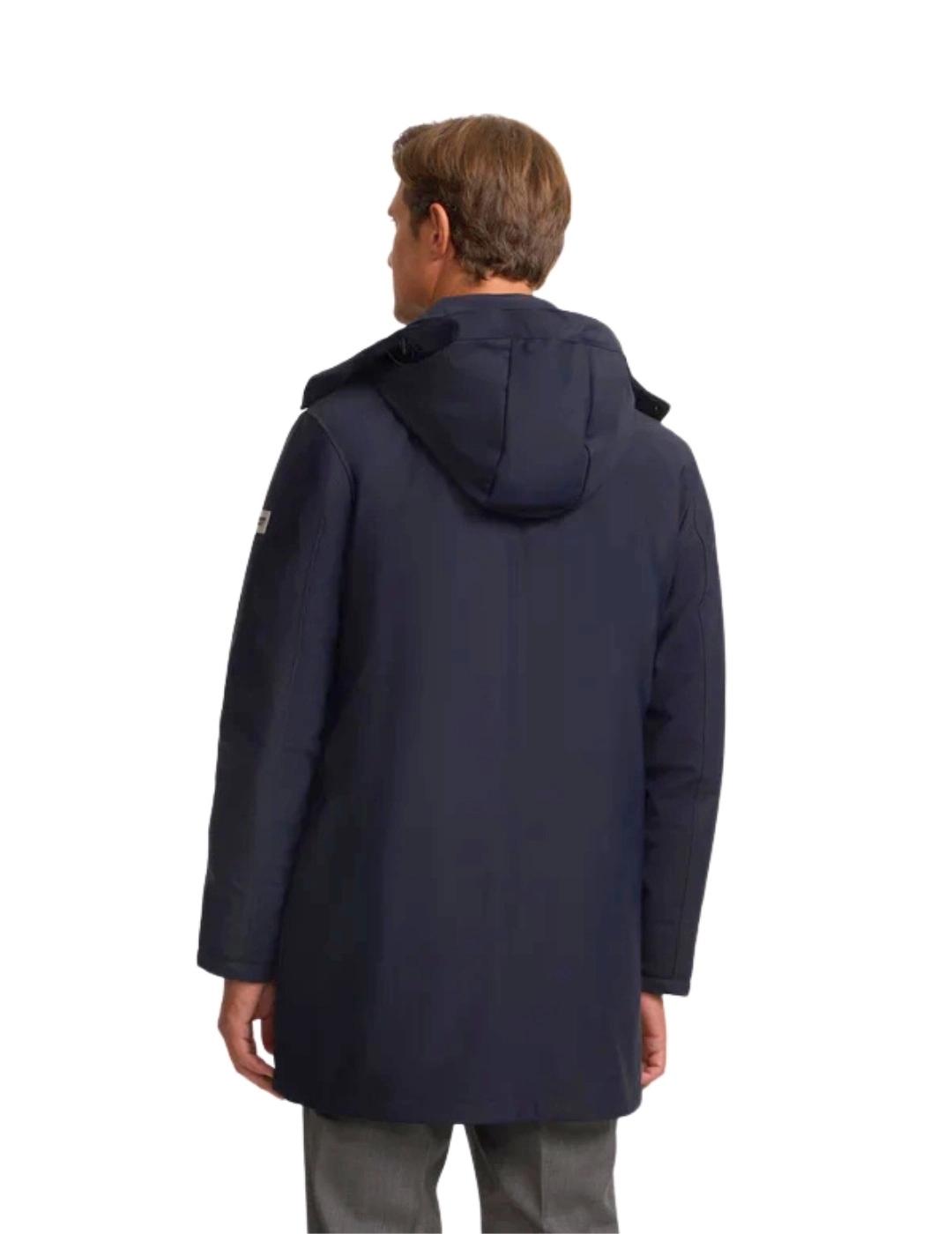 Silbon Parka Técnica Tailoring Azul Marino