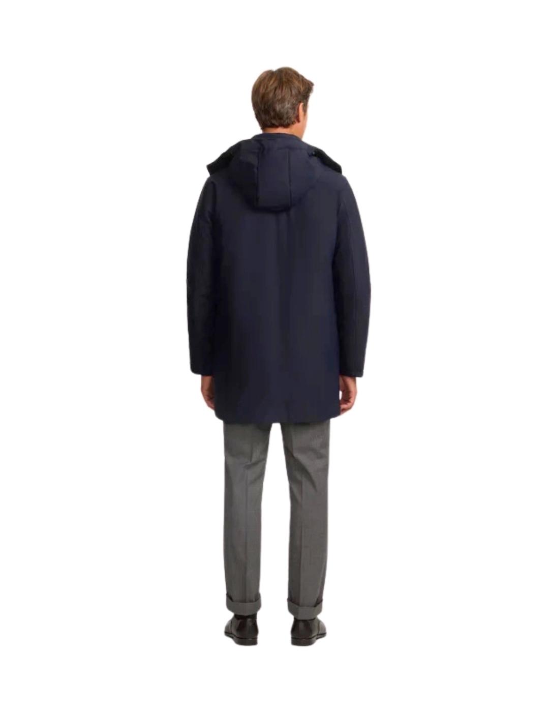 Silbon Parka Técnica Tailoring Azul Marino