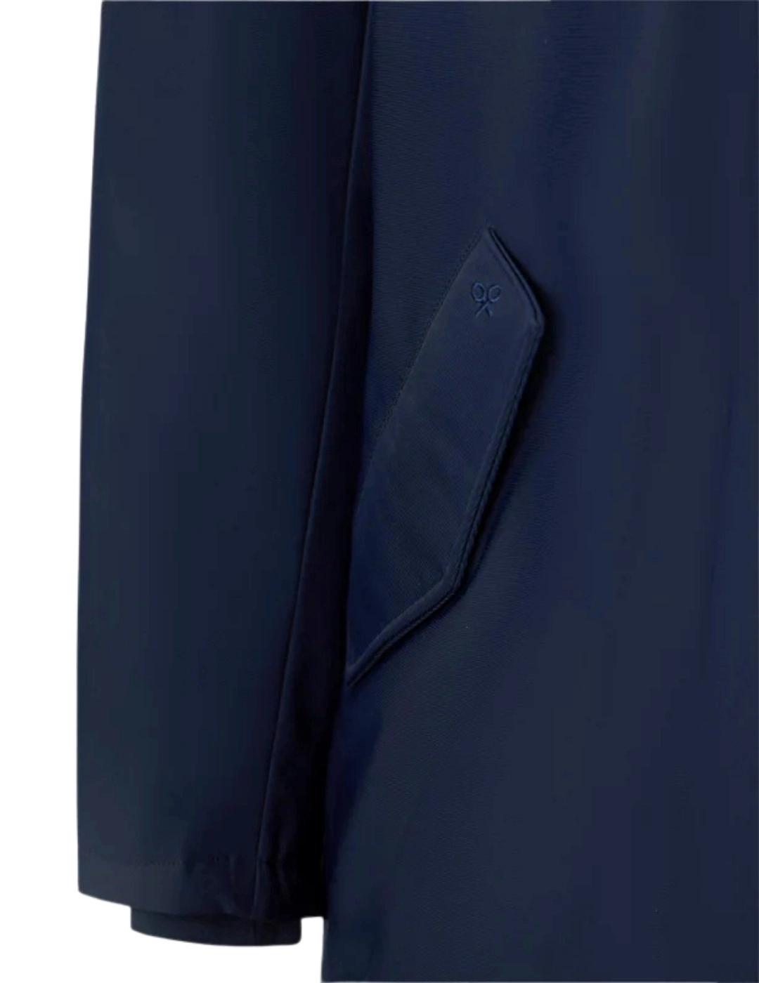 Silbon Parka Técnica Tailoring Azul Marino