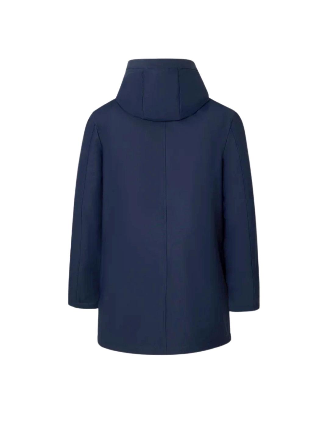 Silbon Parka Técnica Tailoring Azul Marino