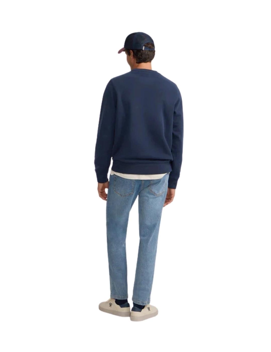 Silbon Sudadera Raqueta Media Pana Azul Marino