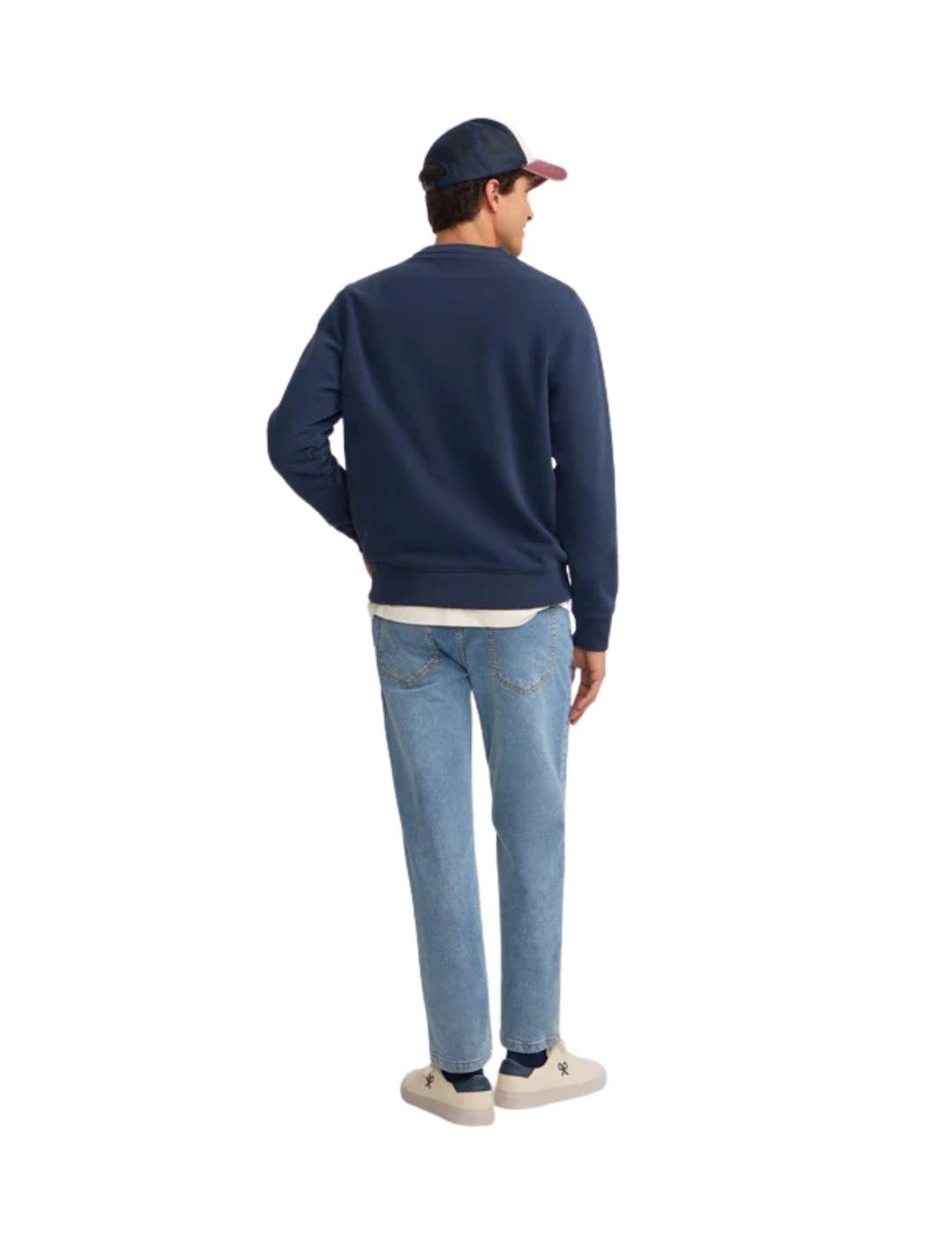 Silbon Sudadera Raqueta Media Pana Azul Marino