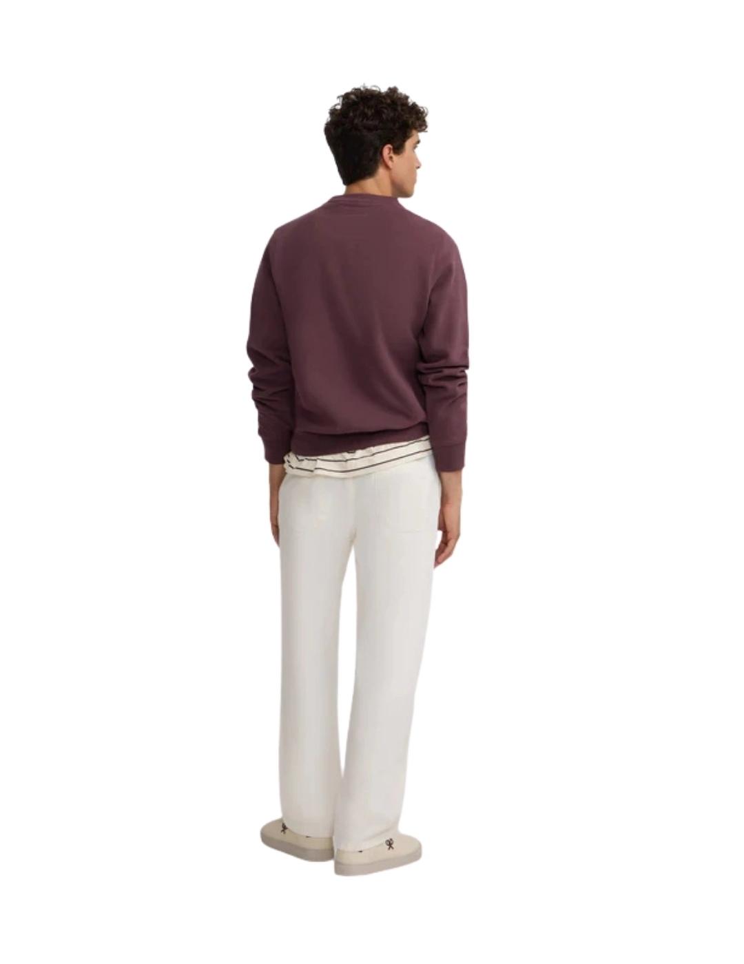 Silbon Sudadera Raqueta Media Pana Burdeos