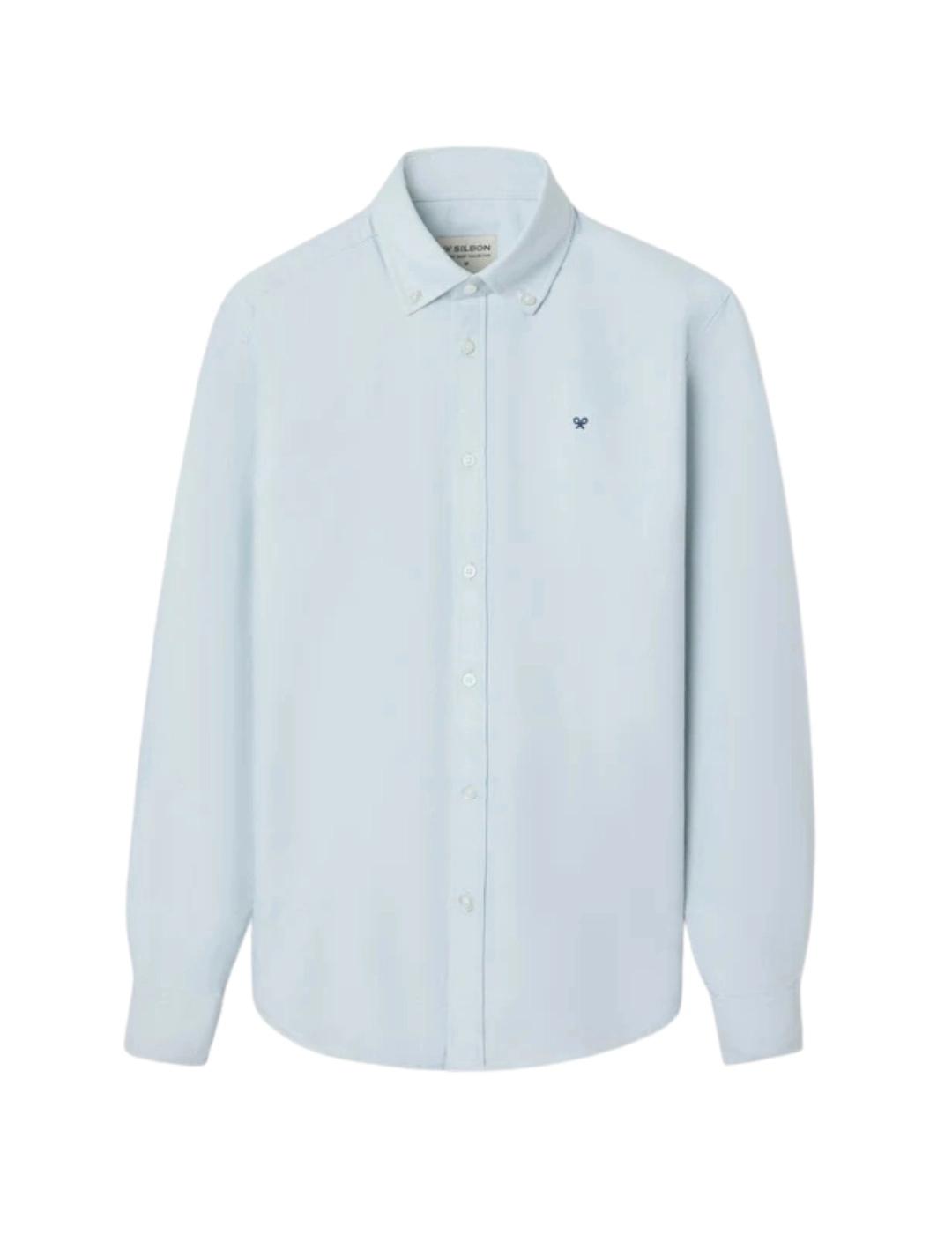 Silbon Camisa Sport Oxford Raqueta Verde