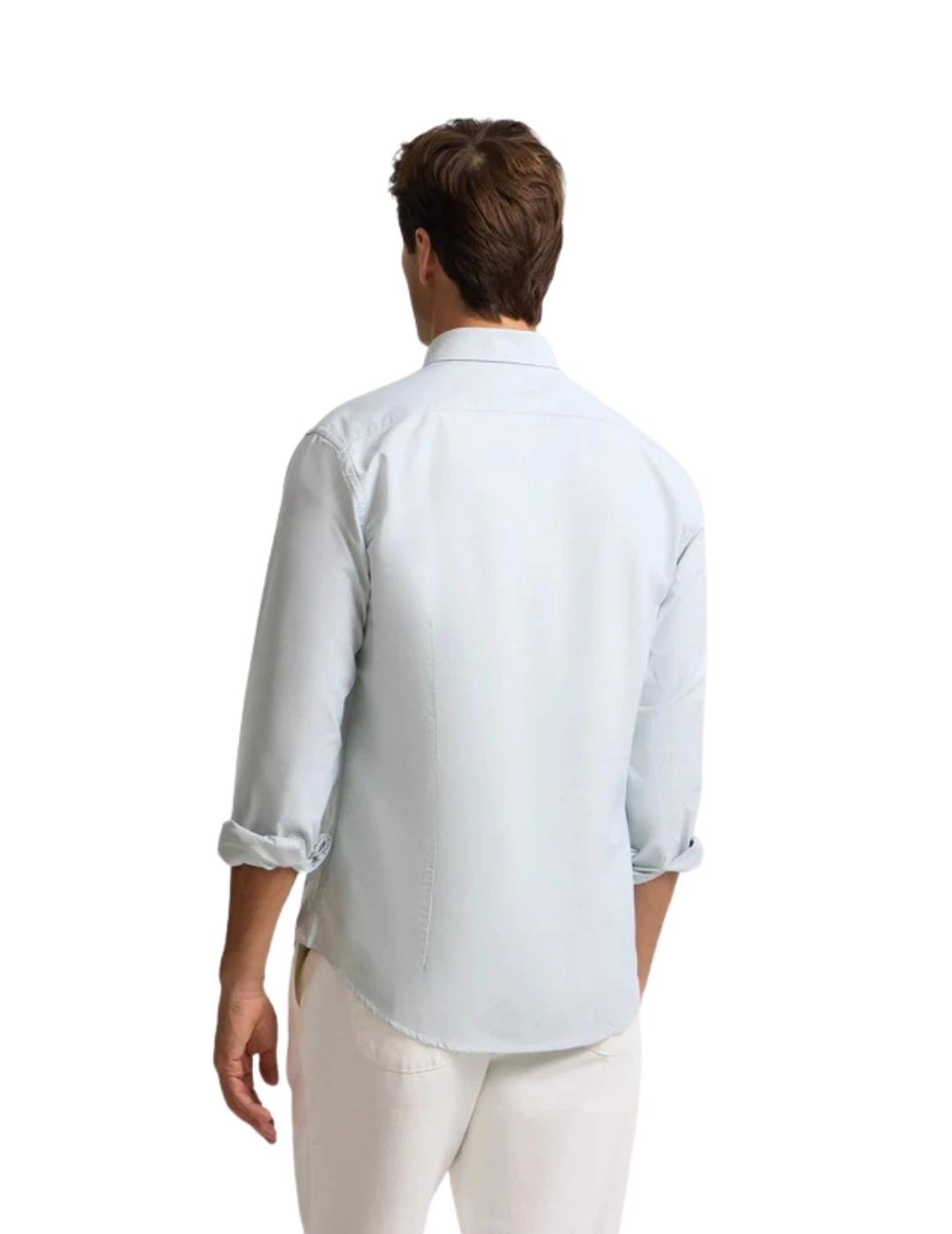 Silbon Camisa Sport Oxford Raqueta Verde