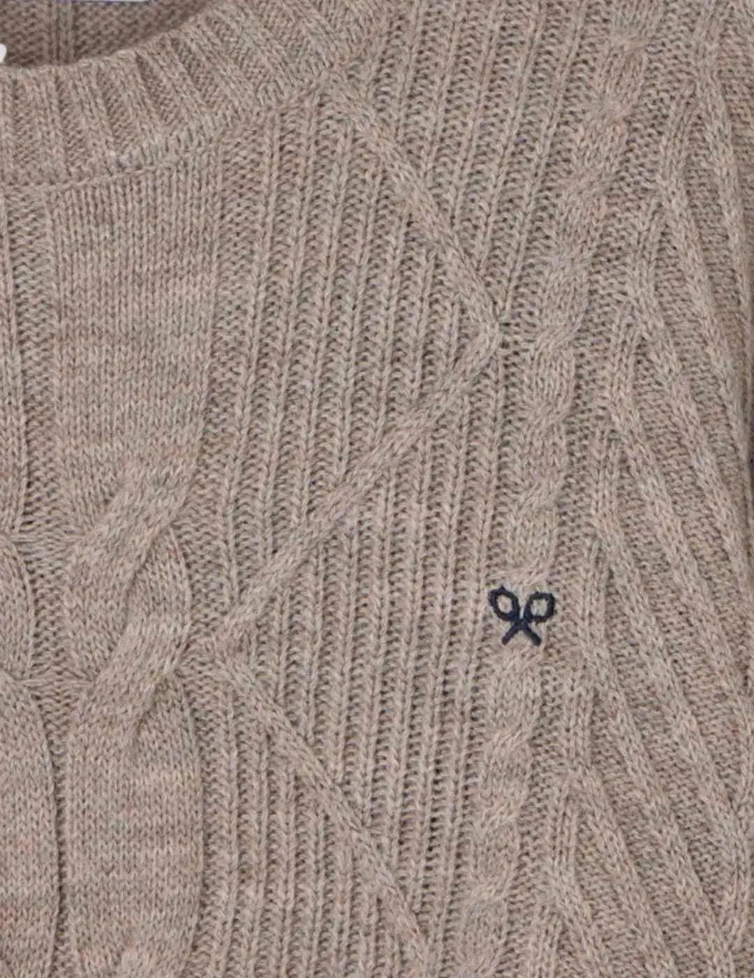 Silbon Jersey De Ochos Marrón Claro