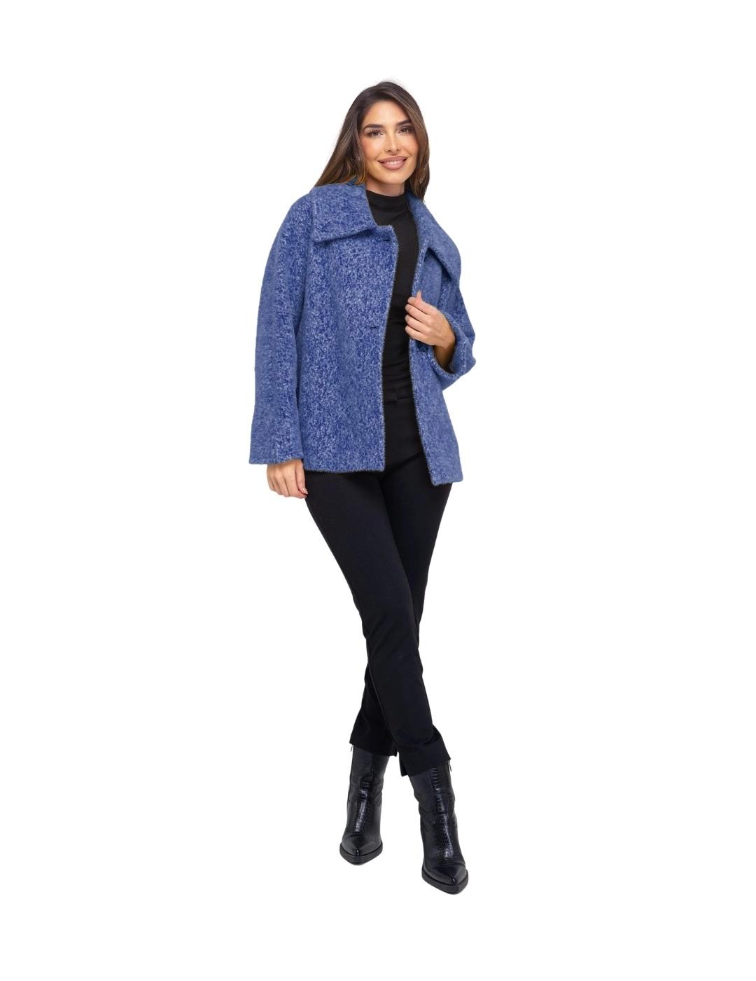 Fashion Chaqueta Mantecado Azul oscuro