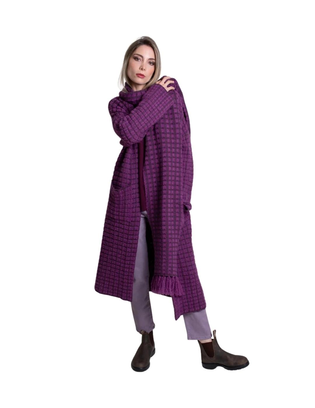 Pisonero Abrigo Harper Morado