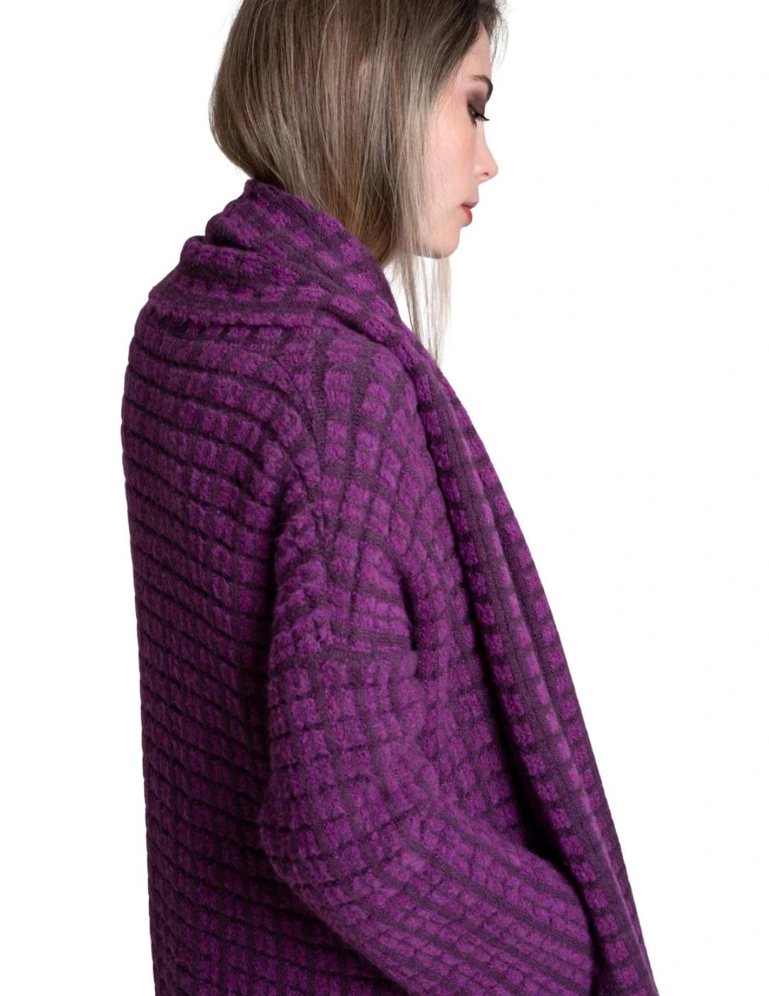 Pisonero Abrigo Harper Morado