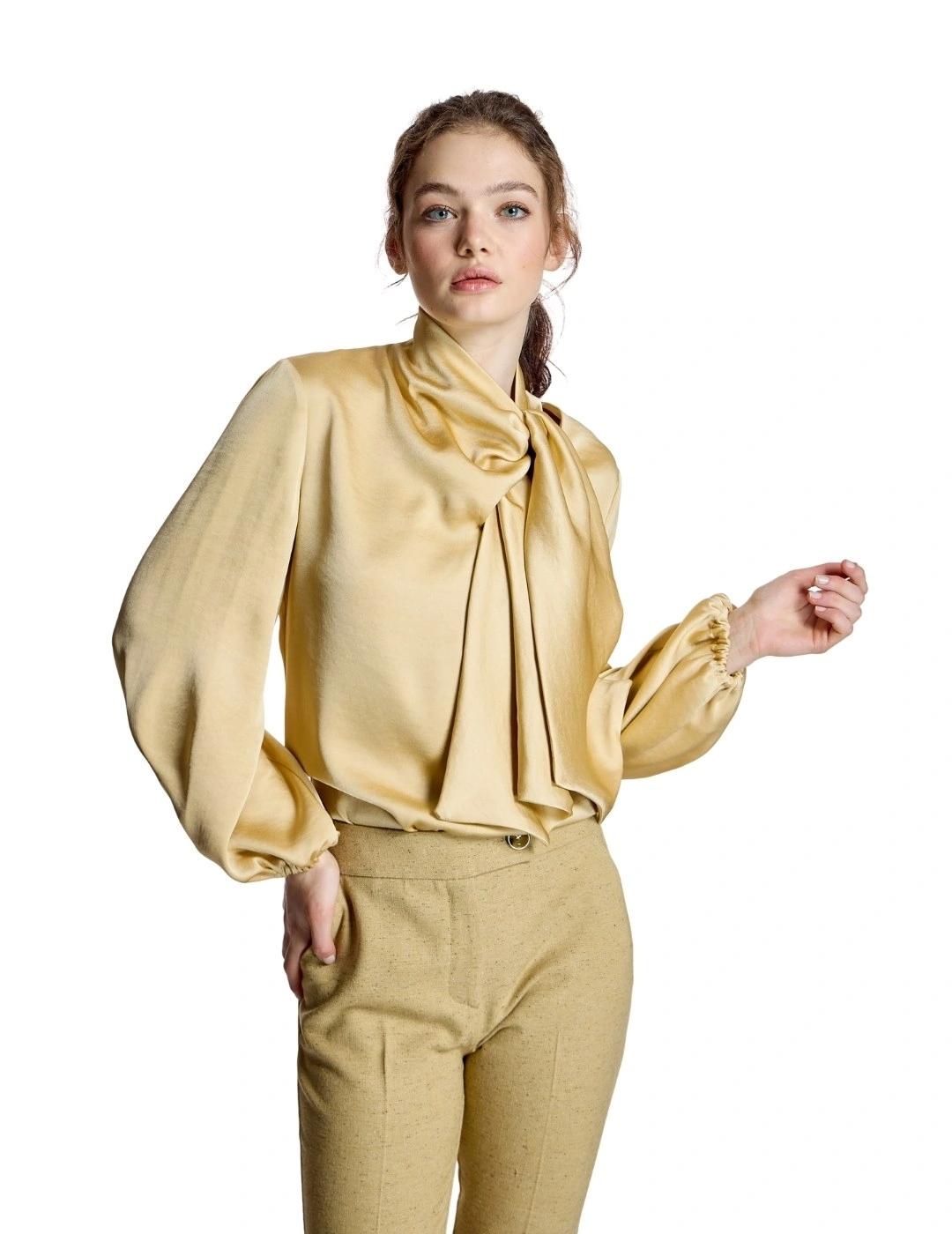 Alba Conde Blusa Amarilla