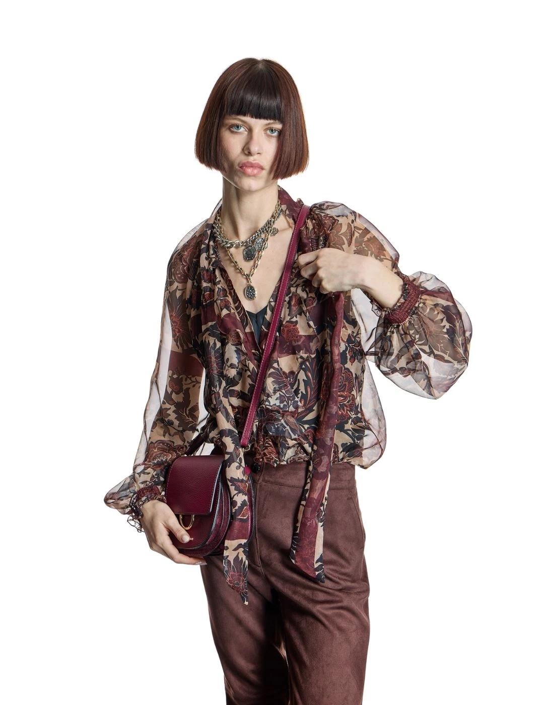 Alba Conde Blusa estampado boho