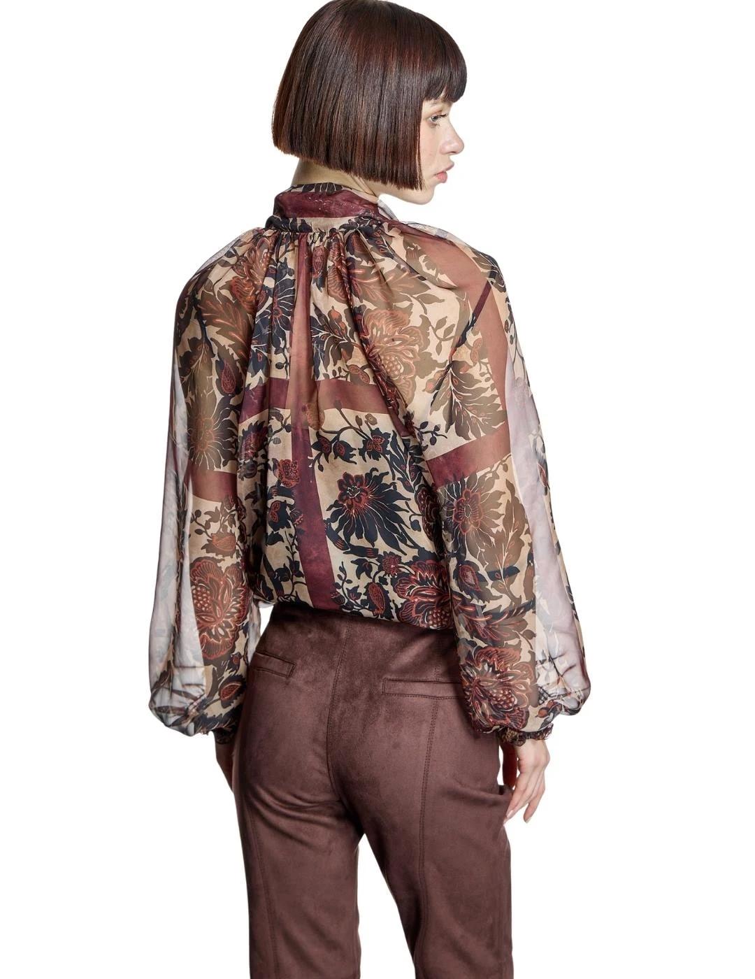 Alba Conde Blusa estampado boho