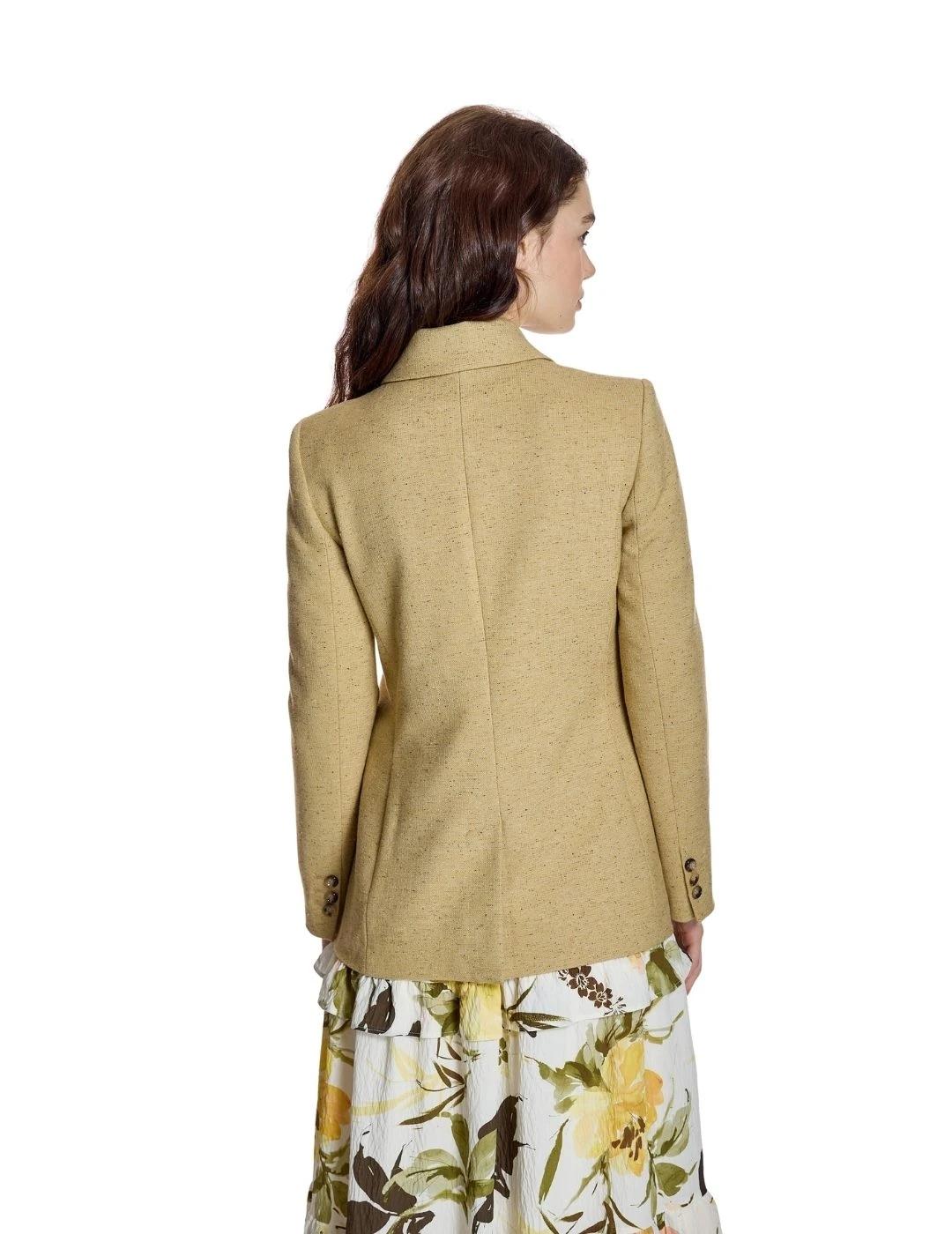 Alba Conde Blazer Amarilla