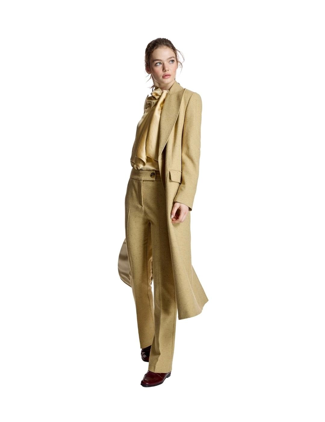 Alba Conde Pantalón Amarillo