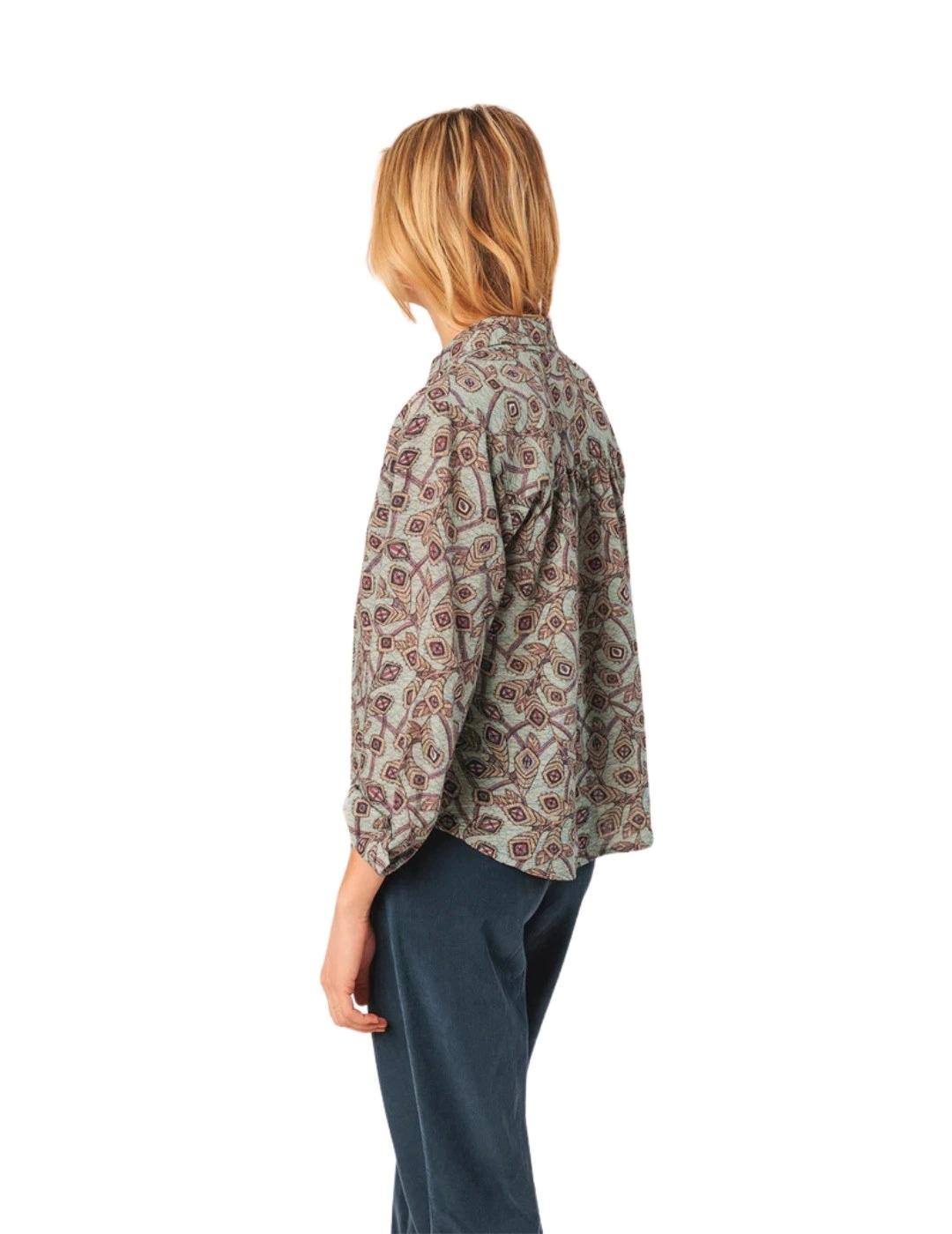 Indi & Cold Camisa algodón crepado Agua