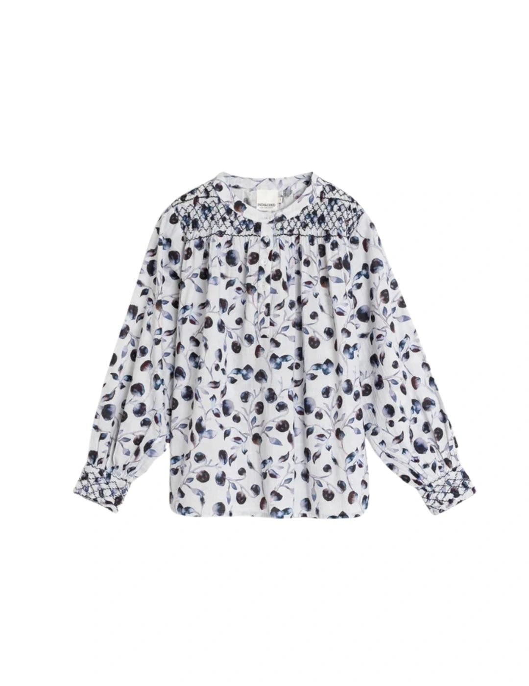 Indi & Cold Blusa detalles smock Noche