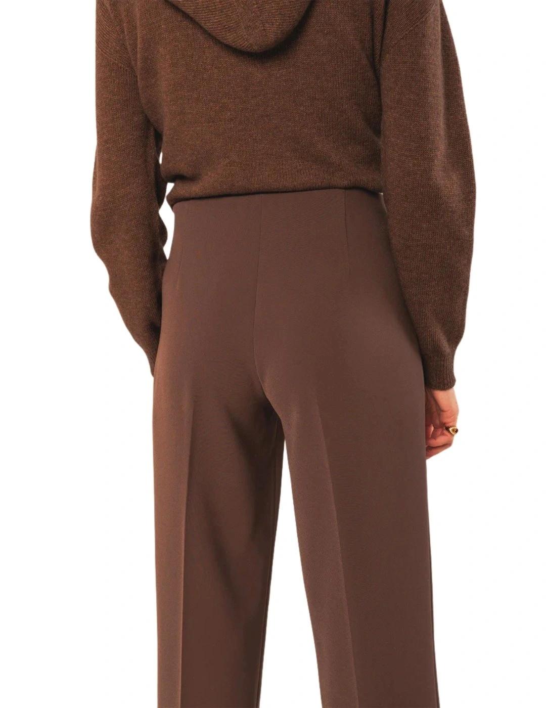 Indi & Cold Pantalón Regular Sam Chocolate