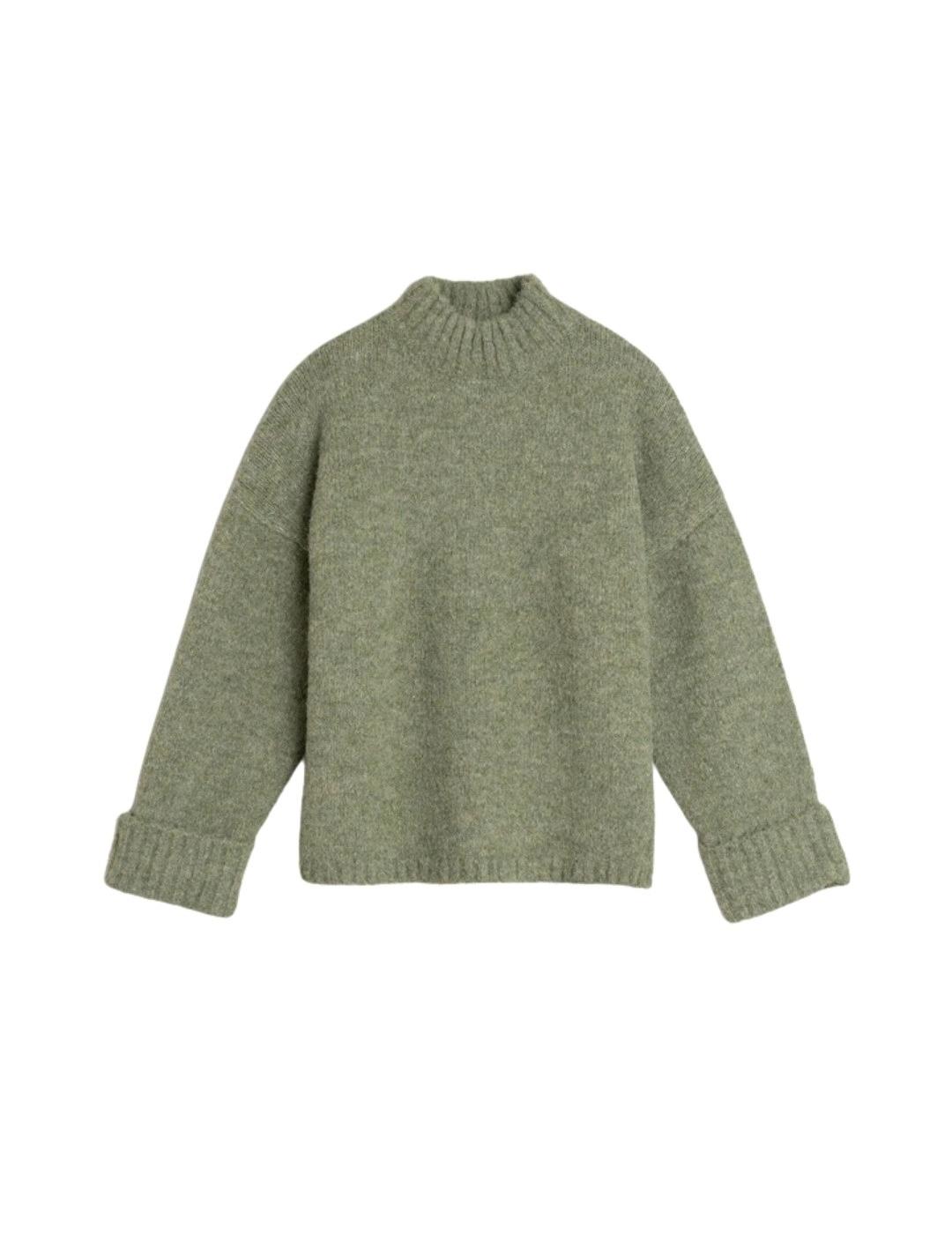 Indi & Cold Jersey Cuello perkins Verde