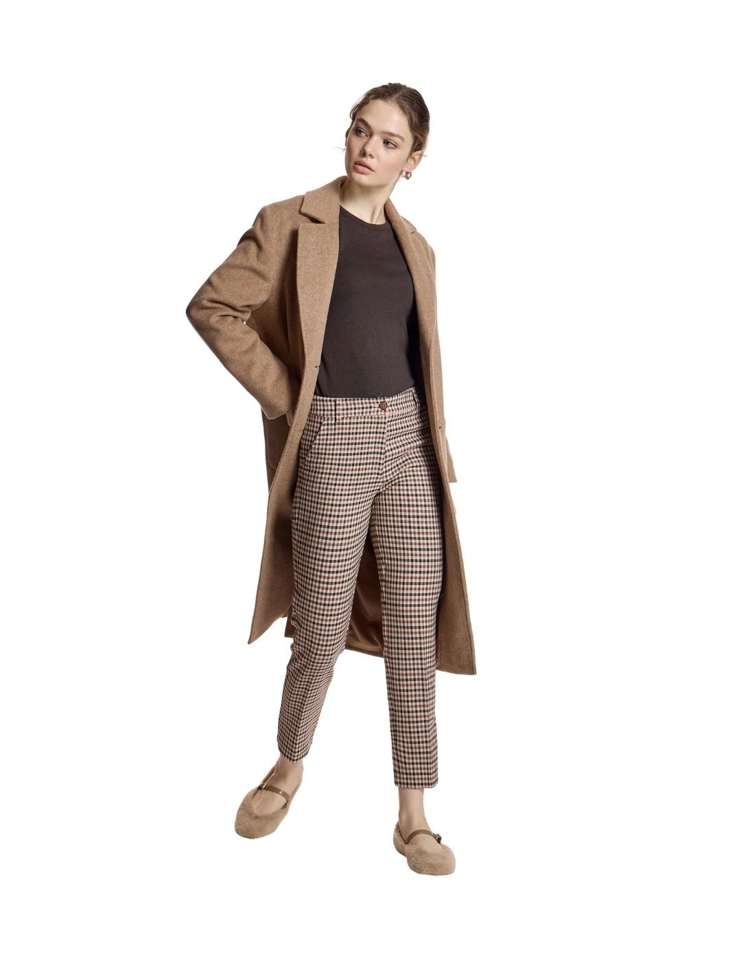 Alba Conde Pantalón de cuadros