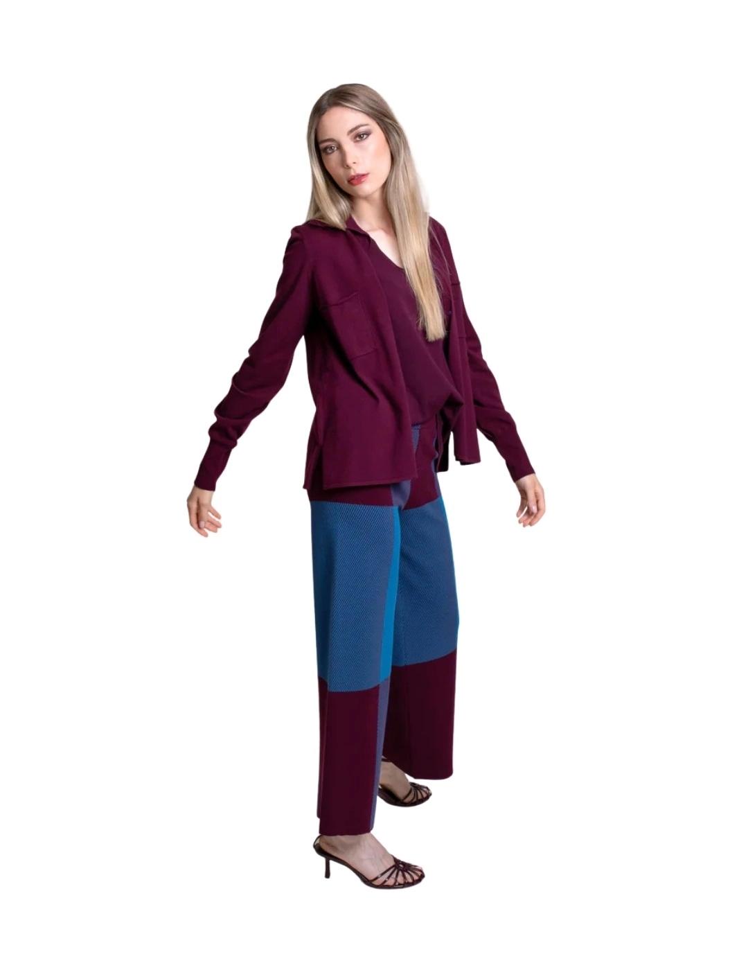 Pisonero Pantalón Coba Granate pato