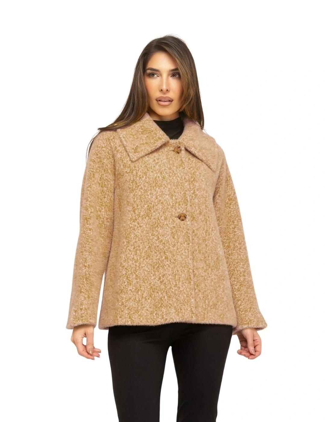 Fashion Chaquetón Mantecado Beige