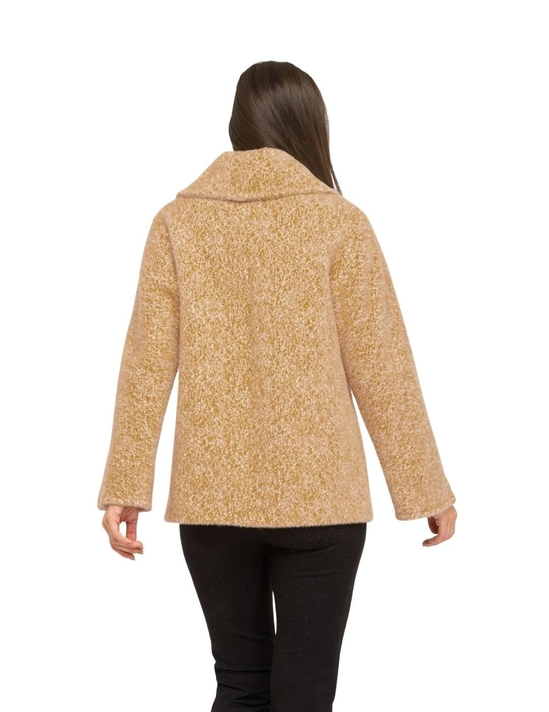 Fashion Chaquetón Mantecado Beige