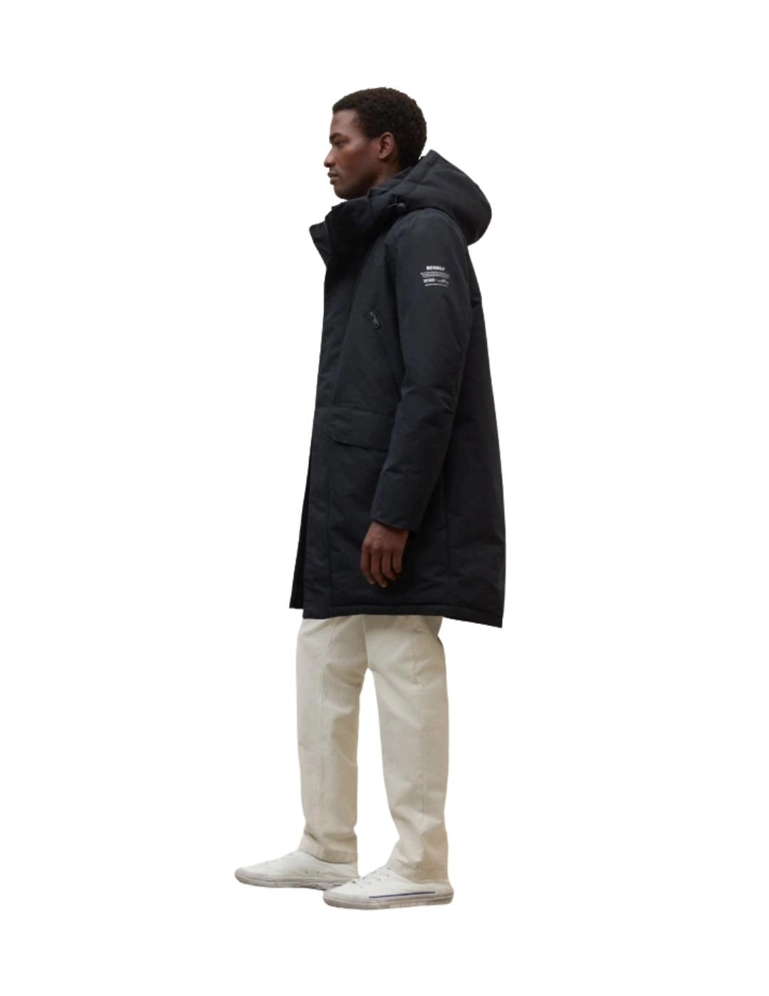 Ecoalf Parka New Iceberg Negra