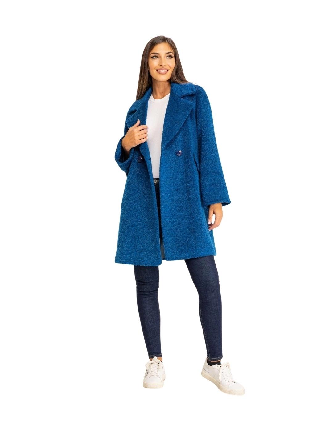 Fashion Abrigo Cubatasa Azul Vivo