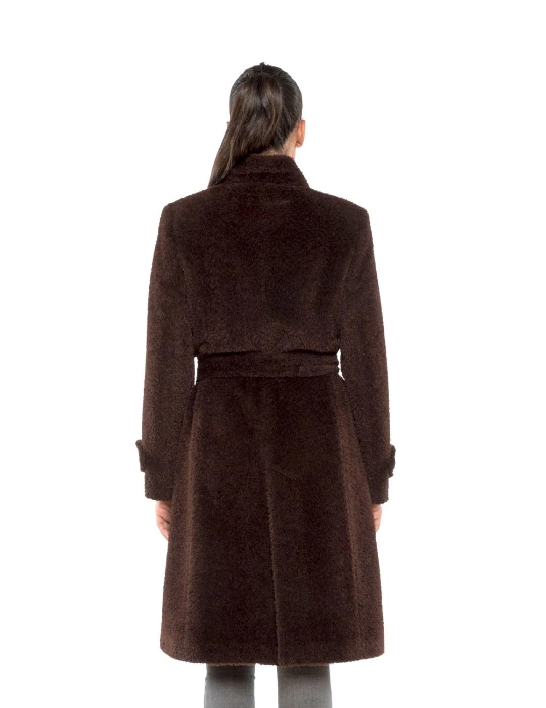 Fashion Abrigo Talos Marrón