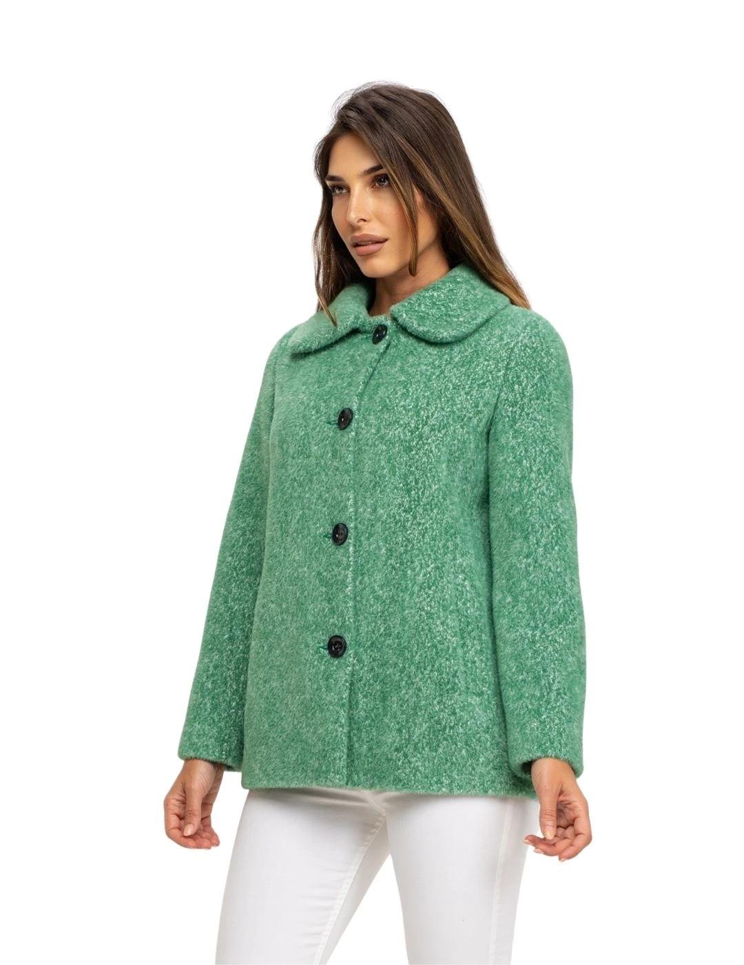 Fashion Chaquetón Pelo Zapador Verde