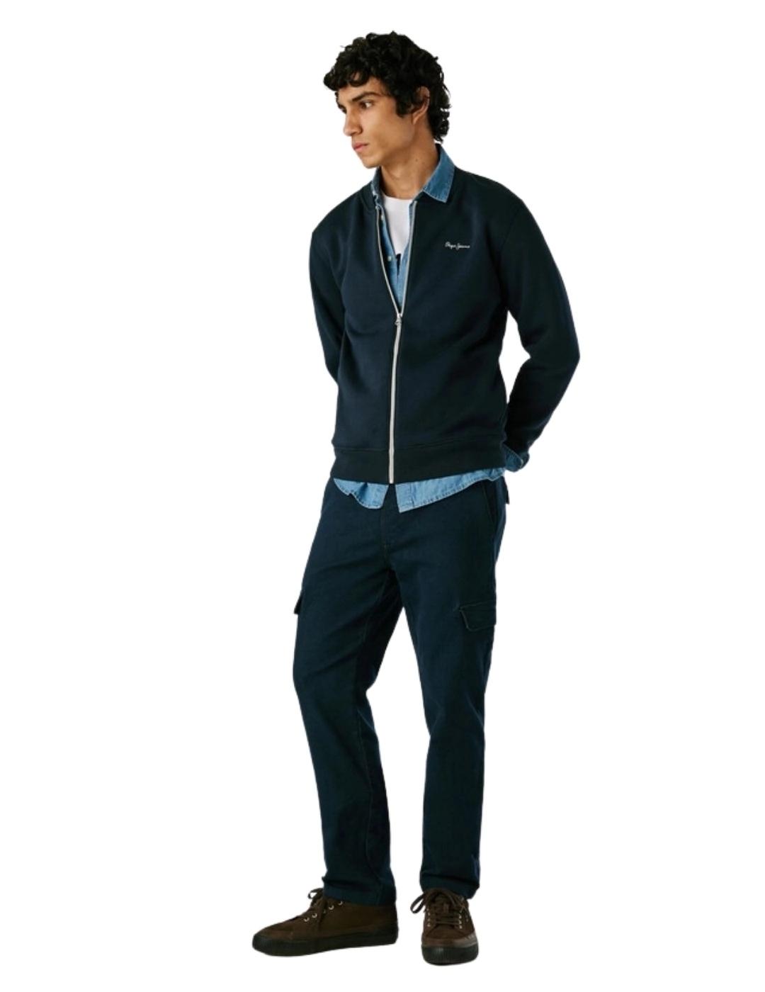 Pepe Jeans Pantalones Gymdigo Cargo Azul marino