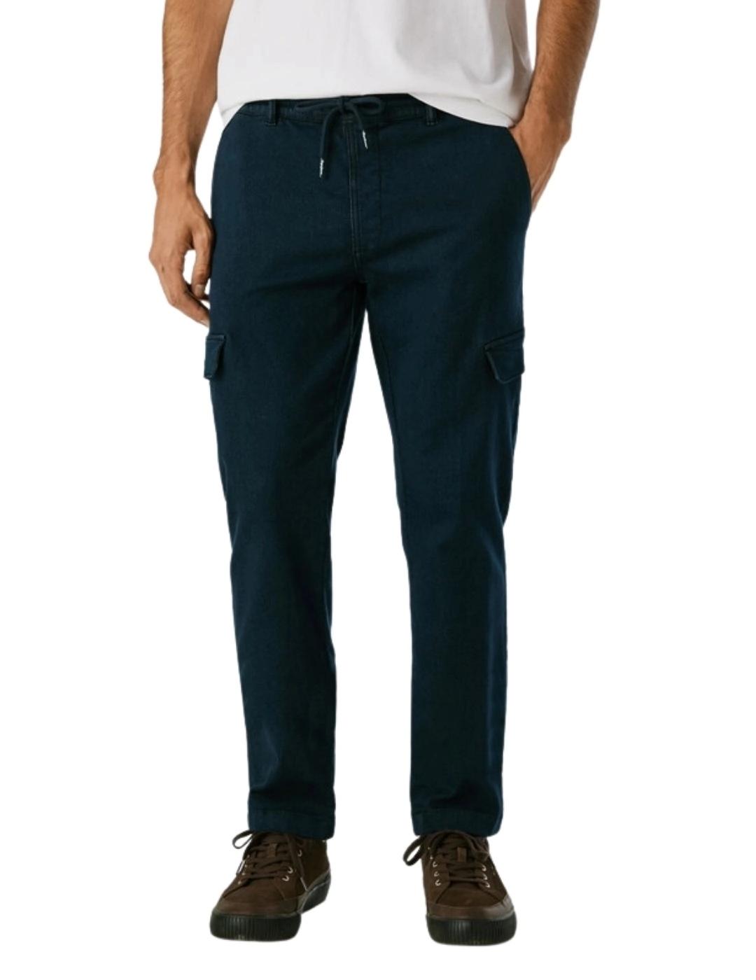 Pepe Jeans Pantalones Gymdigo Cargo Azul marino