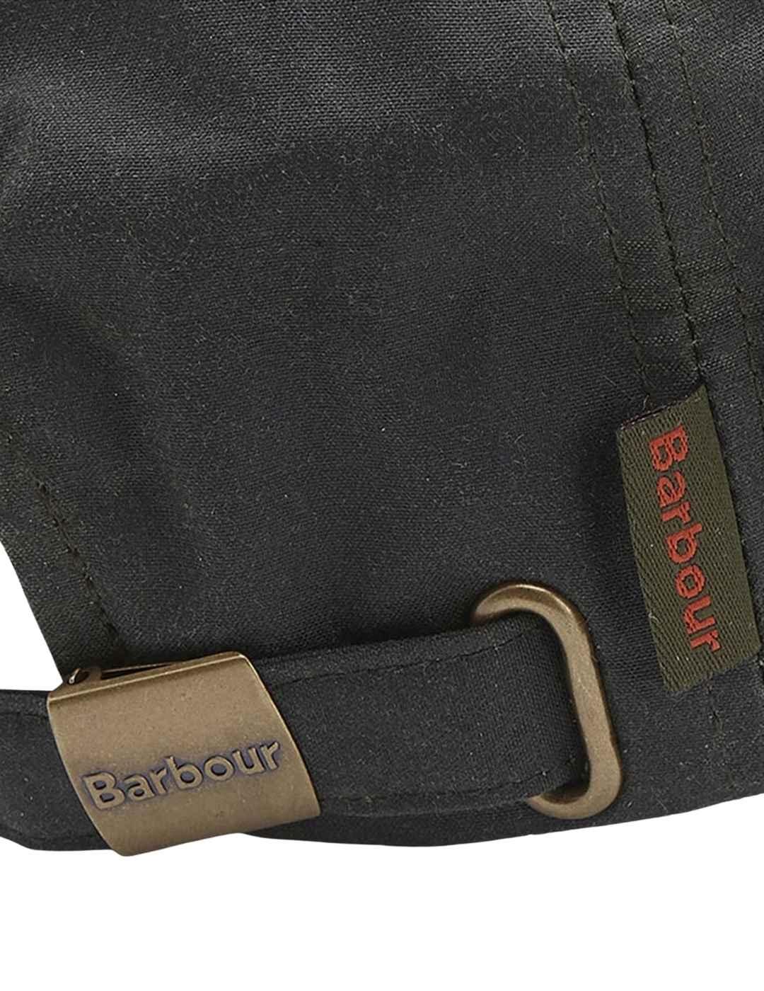 Barbour Gorra Barbour Wax Cap Verde oscuro