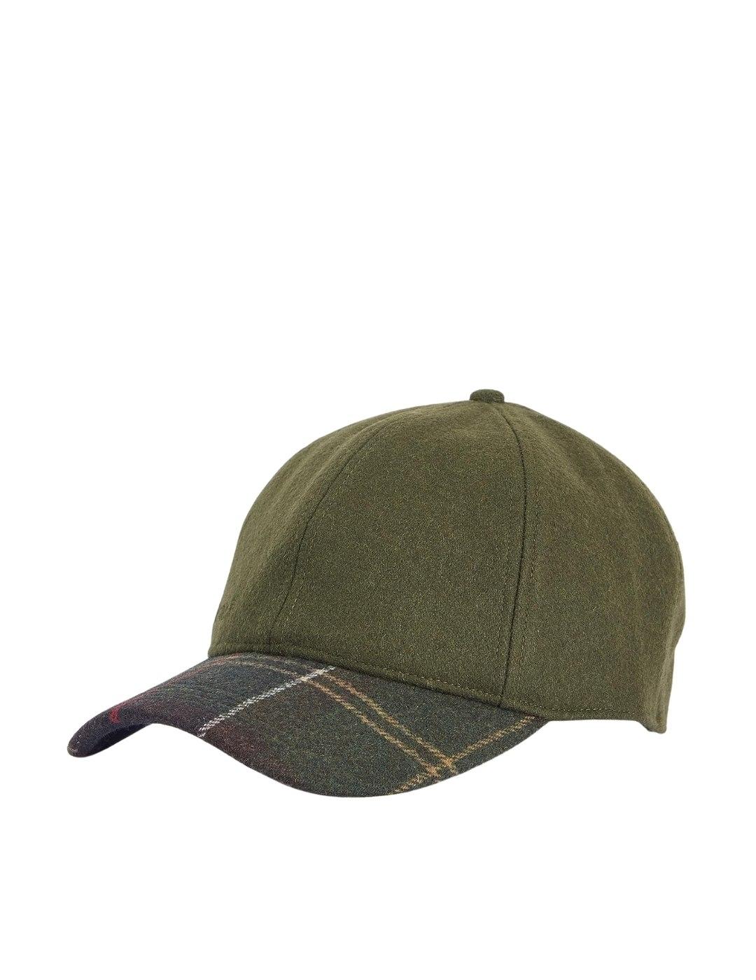 Barbour Gorra Barbour Roker Cap Verde cuadros