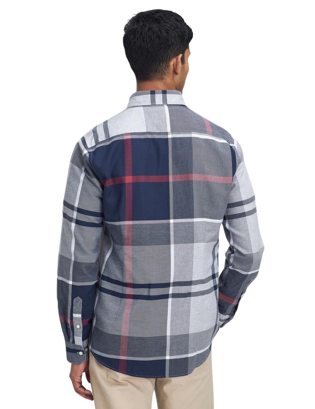 Barbour Camisa Dunoon Tartan Azul