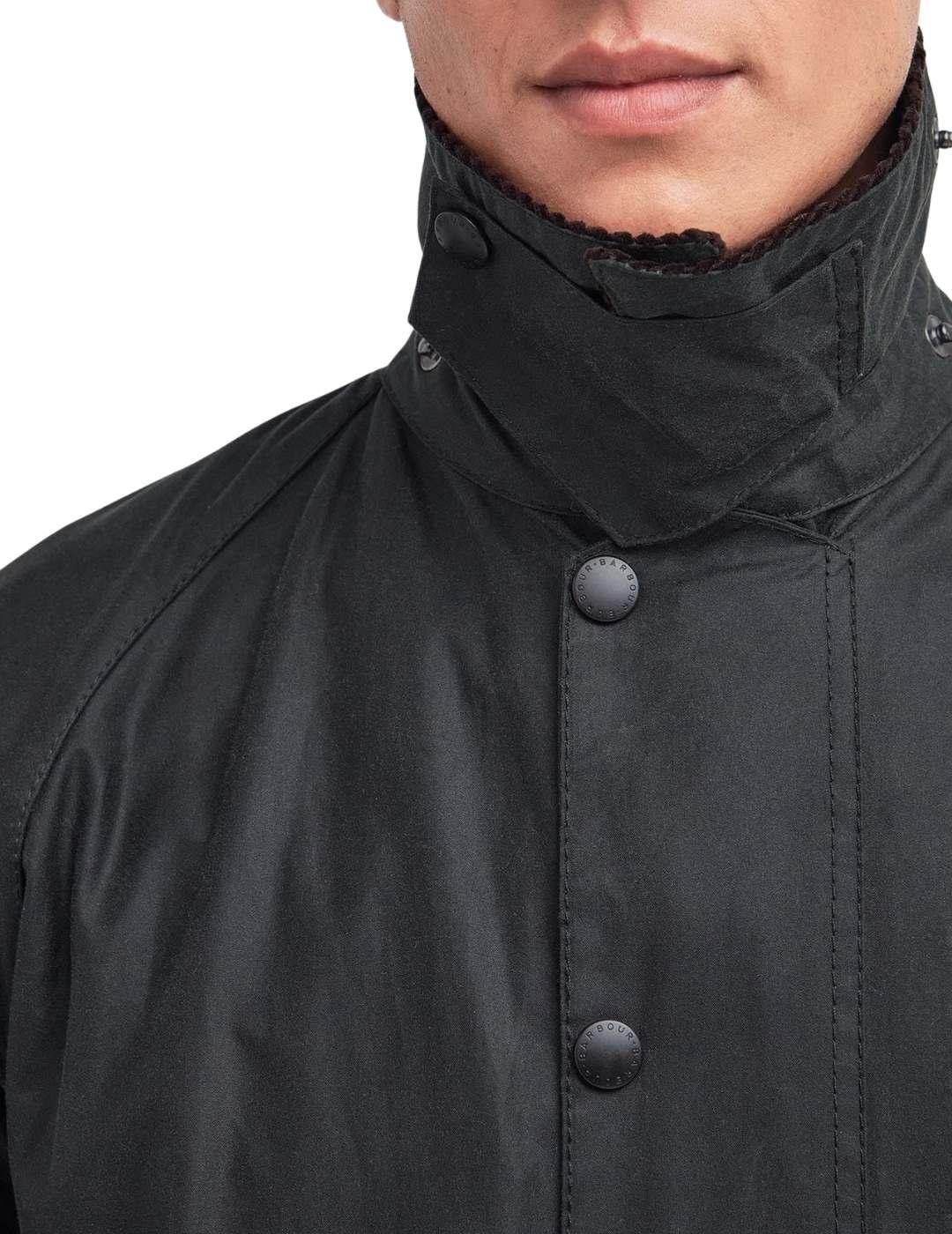 Barbour Chaqueta Beaufort Wax Verde oscuro