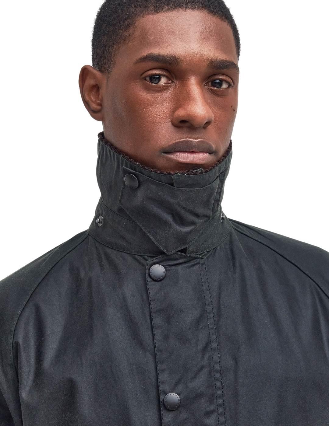 Barbour Chaqueta Bedale Wax Verde oscuro