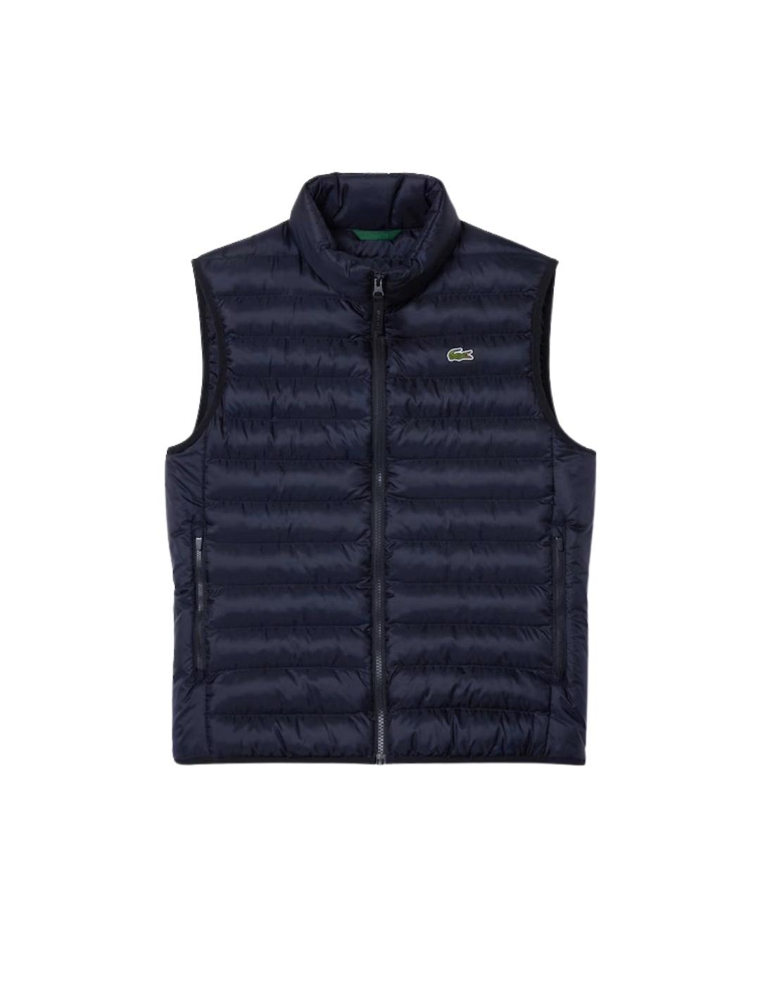 Lacoste Chaleco acolchado hidrófugo Azul marino